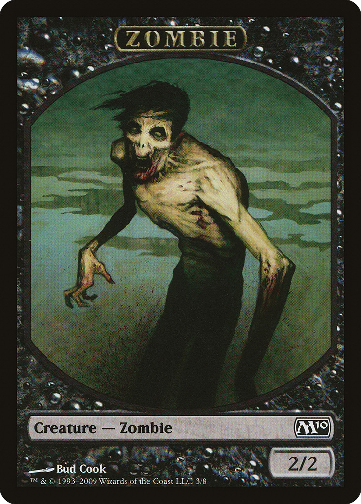 Zombie (M10-003) - Magic 2010 Tokens