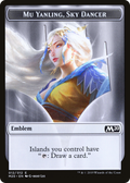 Mu Yanling, Sky Dancer Emblem (M20-012) - Core Set 2020 Tokens
