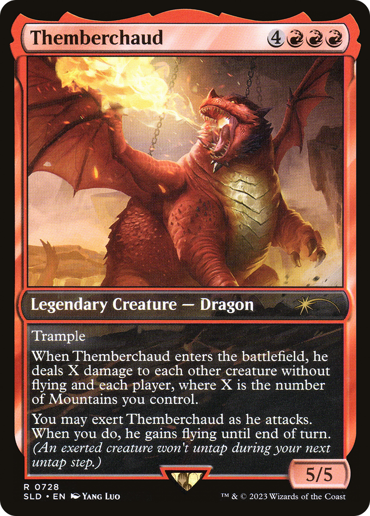 Themberchaud (SLD-028) - Secret Lair Drop (Borderless) Foil