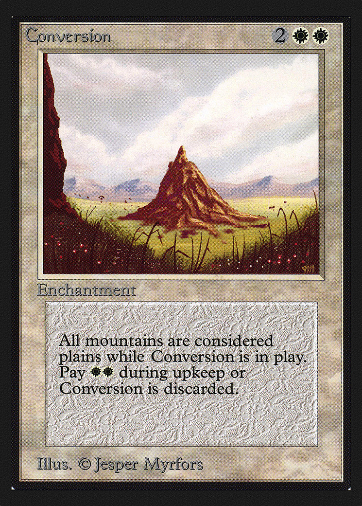 Conversion (IED-016) - Intl. Collectors' Edition