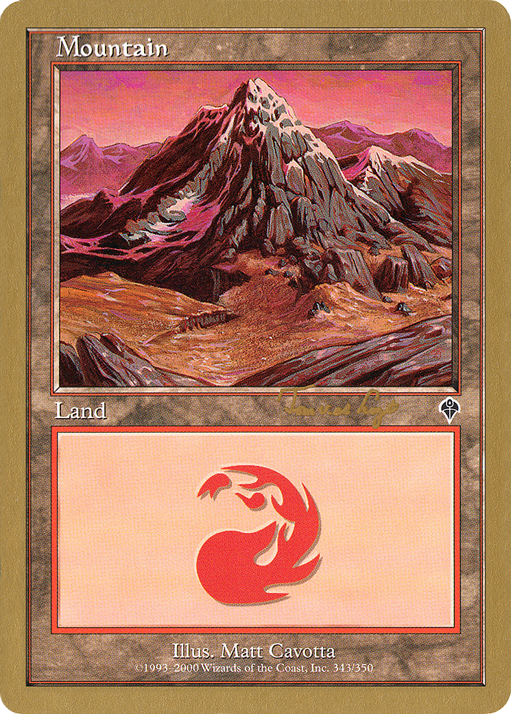 Mountain (WCD-TVDL343) - World Championship Decks 2001