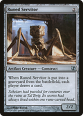 Runed Servitor (DDF-042) - Duel Decks: Elspeth vs. Tezzeret