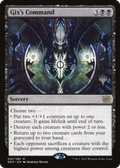 Gix's Command (PPBRO-097) - The Brothers' War Promos Foil