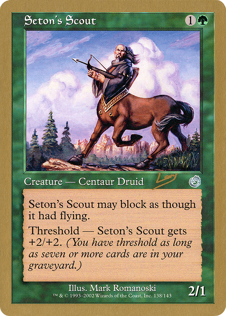 Seton's Scout (WCD-RL138) - World Championship Decks 2002