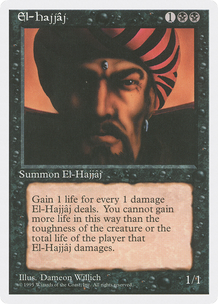 El-Hajjâj (4ED-018) - Fourth Edition