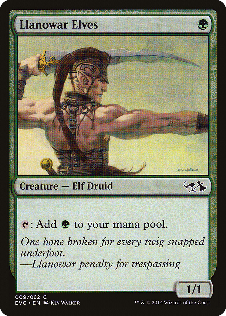 Llanowar Elves (DD3-009) - Duel Decks Anthology: Elves vs. Goblins