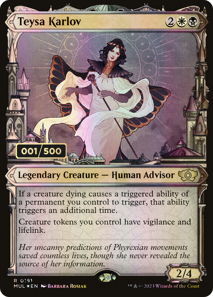 Teysa Karlov (MUL-191) - Multiverse Legends: (Showcase) Foil