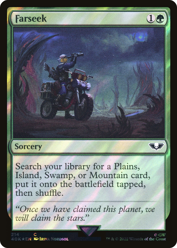 Farseek (40K-214★) - Warhammer 40,000 Commander Foil