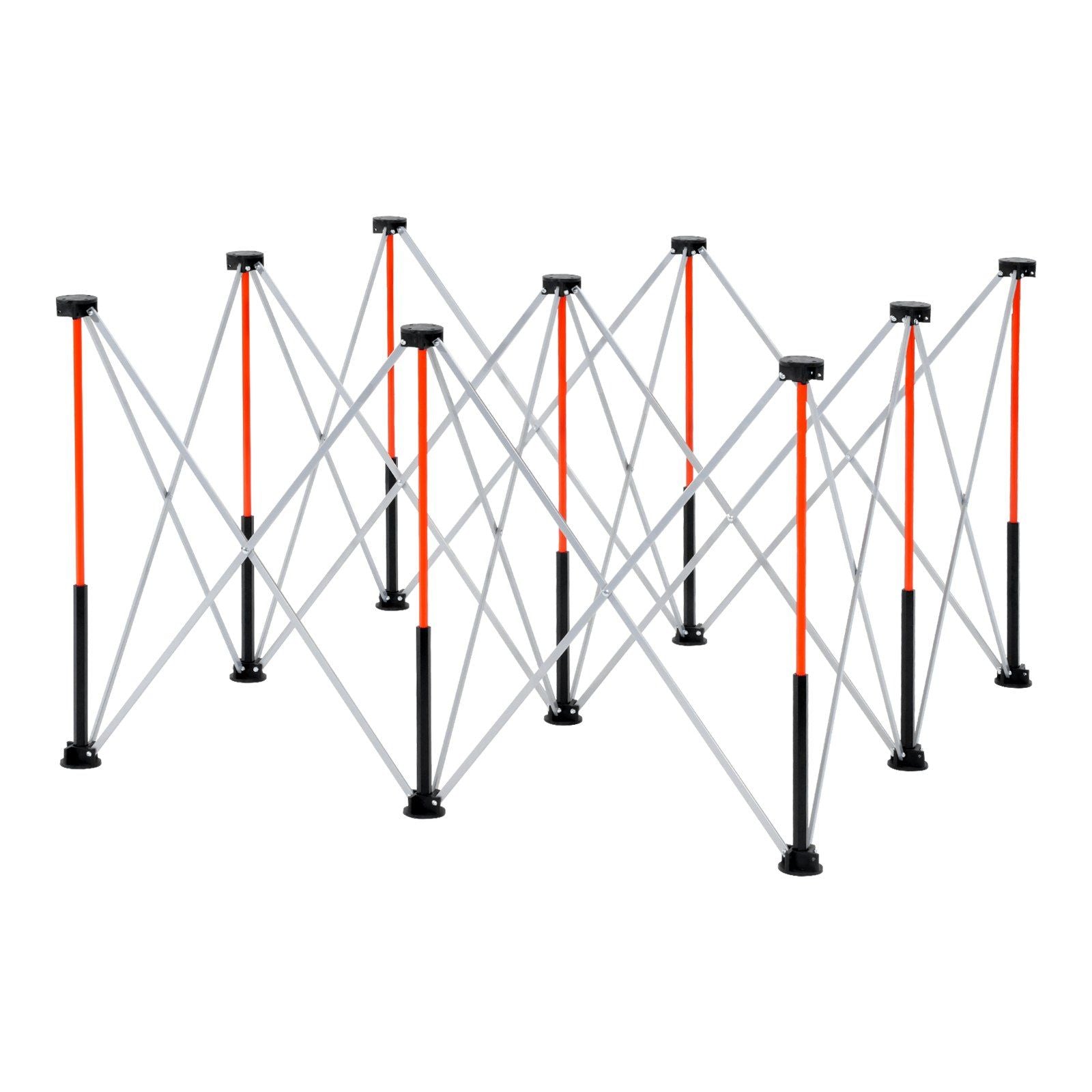 Portable Folding Workstand 4.15 x 4.15ft Collapsible Work Stand 3500lbs Capacity