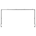 Over The Table Rod Stand Metal Arch Frame 28"-98" Length Adjustable Clamp Decor