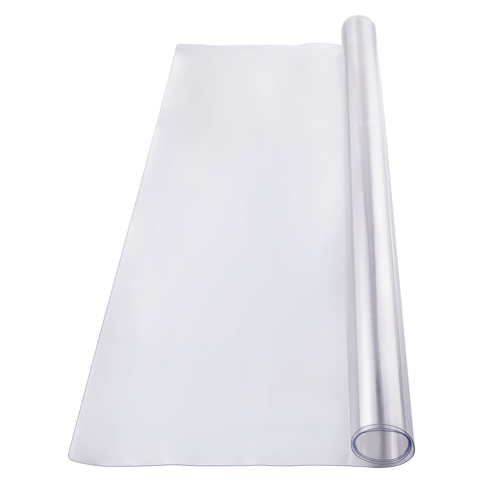 PVC Table Protector 36x48 Inch Clear Plastic Desk Protector 1.5mm Thick