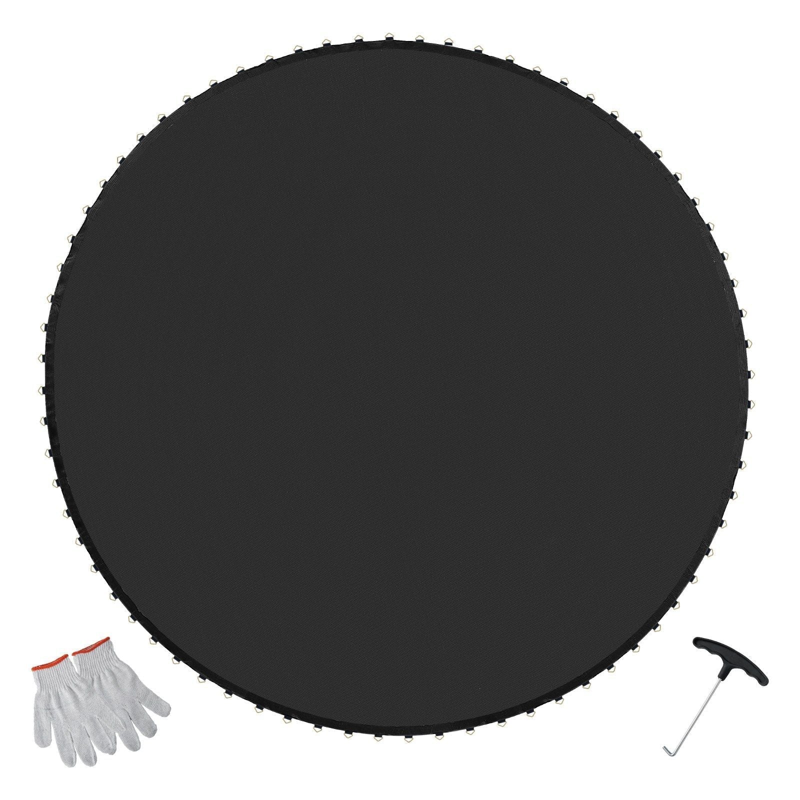 Replacement Trampoline Mat Fits 15ft Frame 96 V-Rings 7" Spring Length