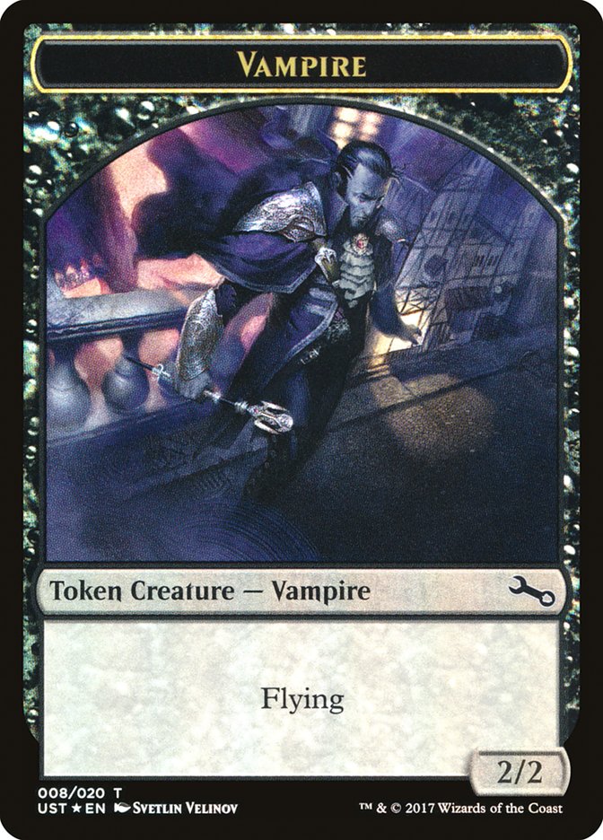 Vampire // Vampire (UST-008) - Unstable Tokens Foil