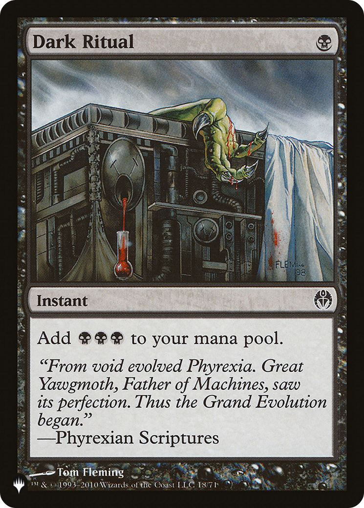 Dark Ritual (LIST-DDE-18) - The List