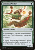 Generous Visitor (NEO-185) - Kamigawa: Neon Dynasty