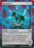 Pet Project (UST-198) - Unstable (Borderless) Foil