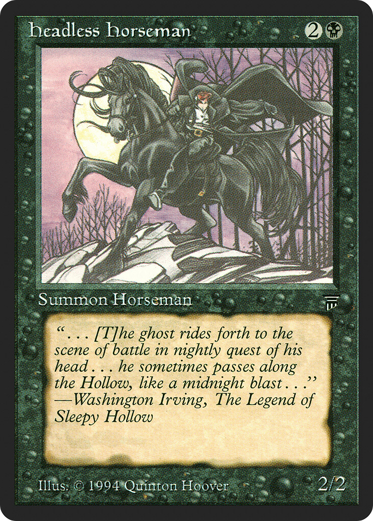 Headless Horseman (LEG-102) - Legends