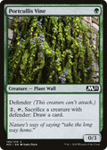Portcullis Vine (M21-195) - Core Set 2021 Foil