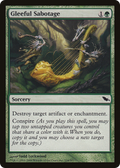 Gleeful Sabotage (SHM-116) - Shadowmoor