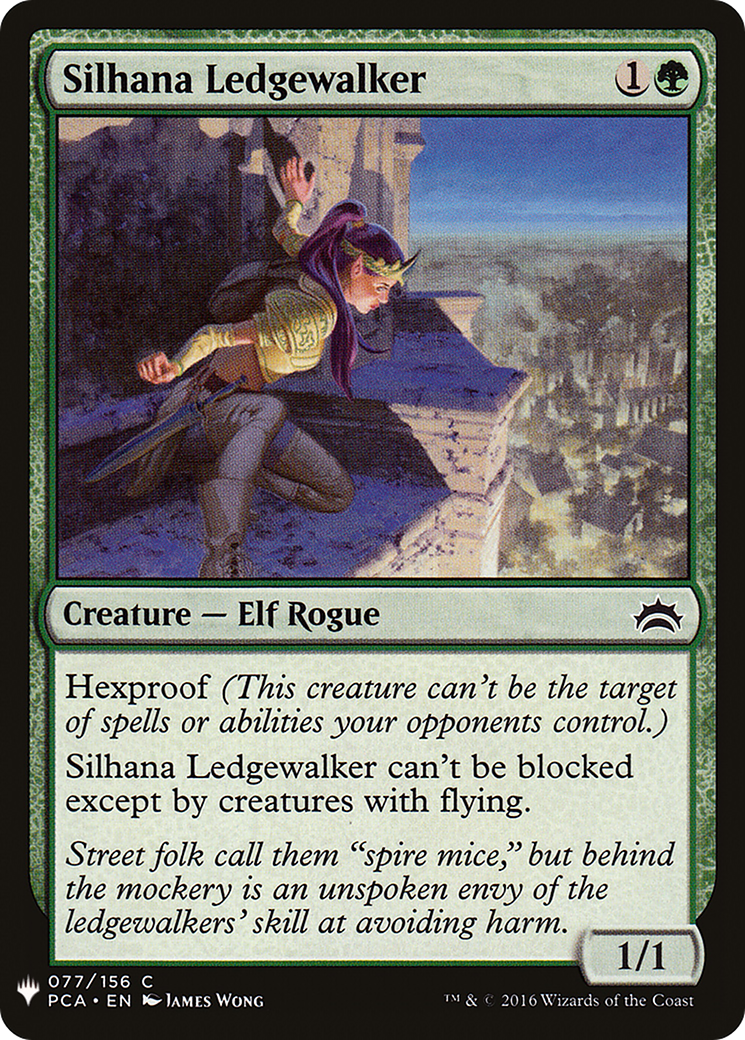 Silhana Ledgewalker (LIST-PCA-77) - The List