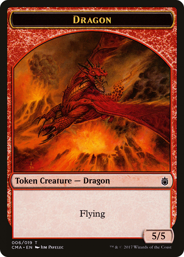 Dragon (CMA-006) - Commander Anthology Tokens
