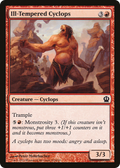 Ill-Tempered Cyclops (THS-125) - Theros