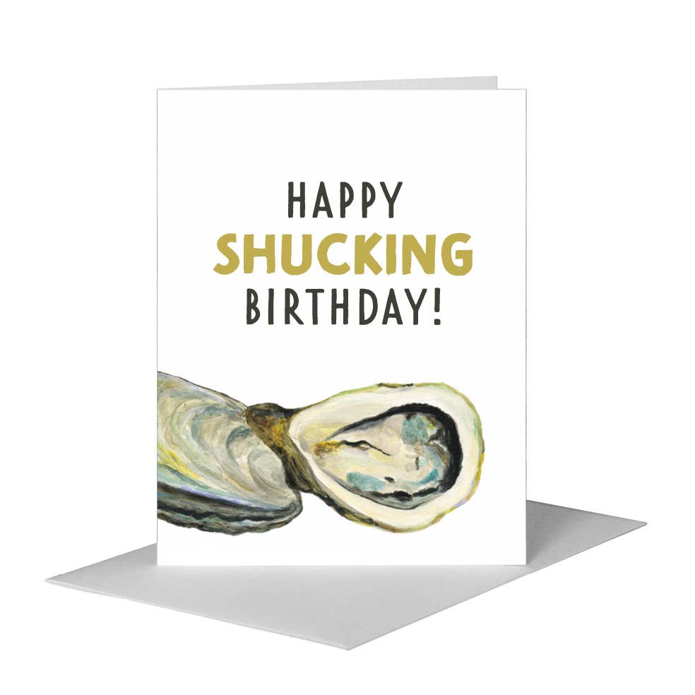 Oysters, Greeting Card (#8448E)