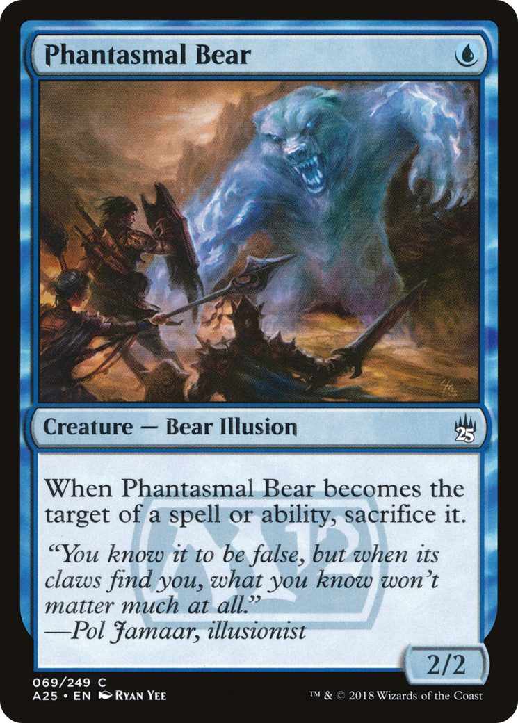 Phantasmal Bear (A25-069) - Masters 25 Foil