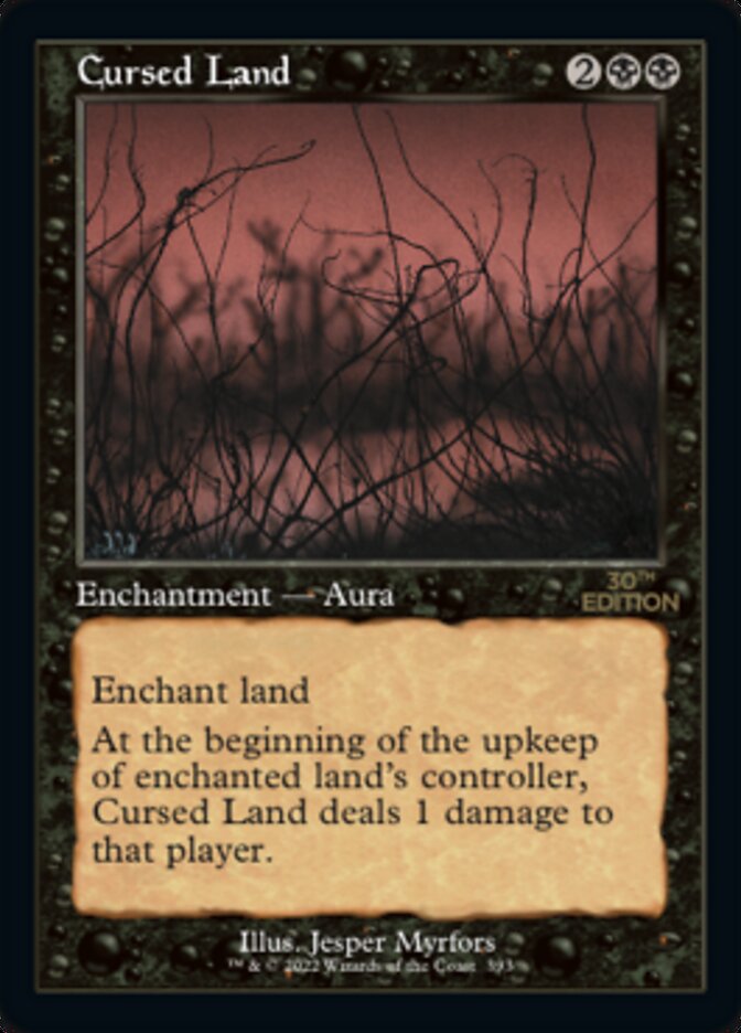 Cursed Land (Retro Frame) (30A-393) - 30th Anniversary Edition