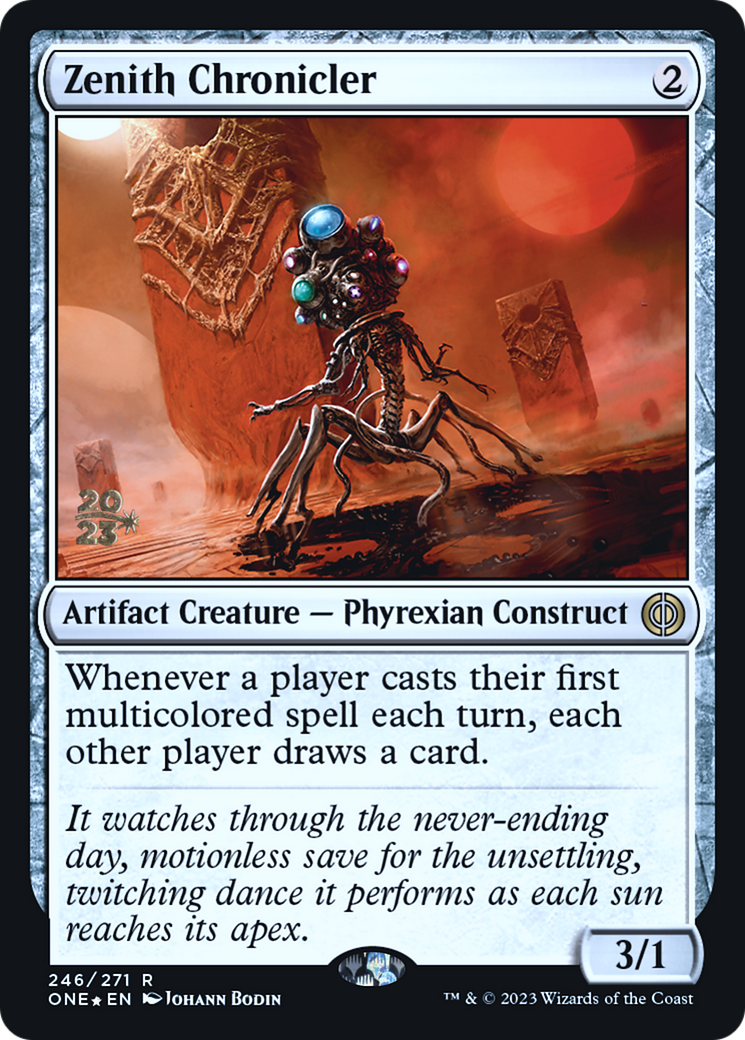 Zenith Chronicler (PRE-246S) - Phyrexia: All Will Be One Promos Foil