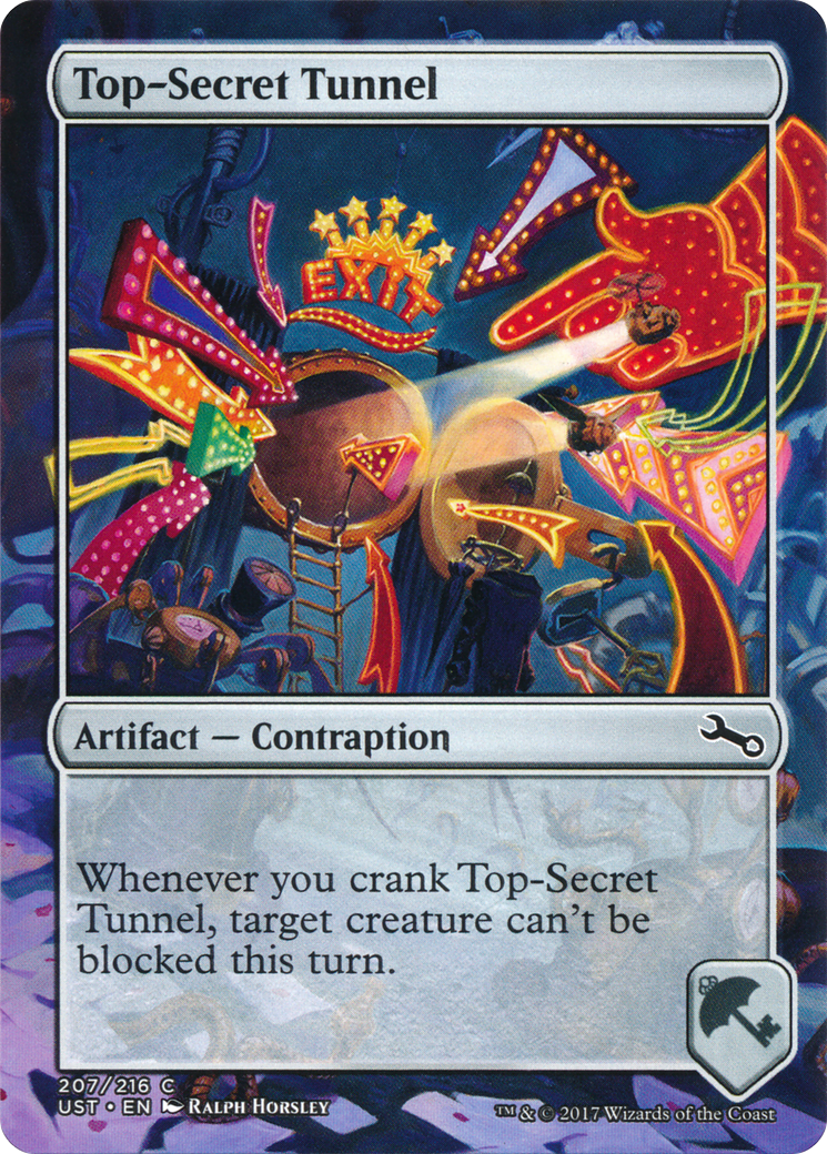 Top-Secret Tunnel (UST-207) - Unstable (Borderless)