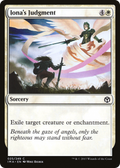 Iona's Judgment (IMA-025) - Iconic Masters Foil