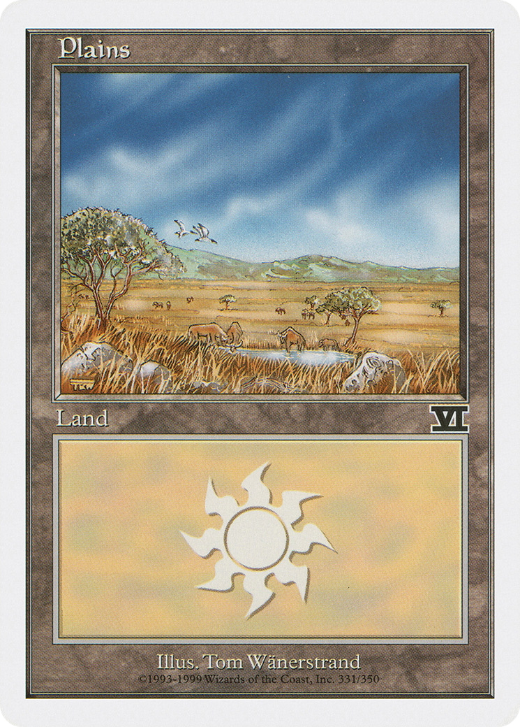 Plains (6ED-331) - Classic Sixth Edition
