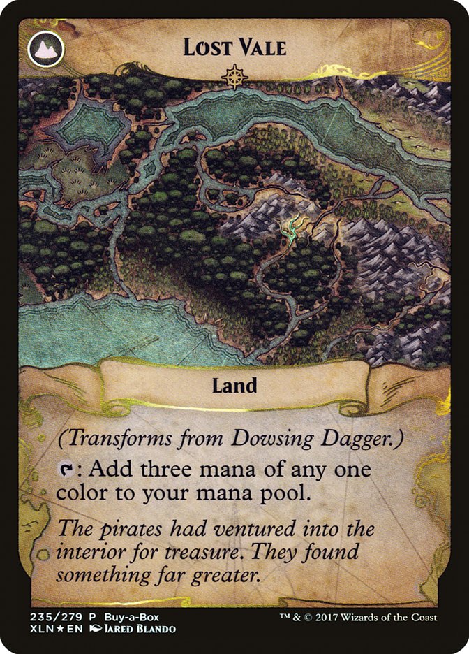 Dowsing Dagger // Lost Vale (BABP-235) - XLN Treasure Chest: (compasslanddfc) Foil
