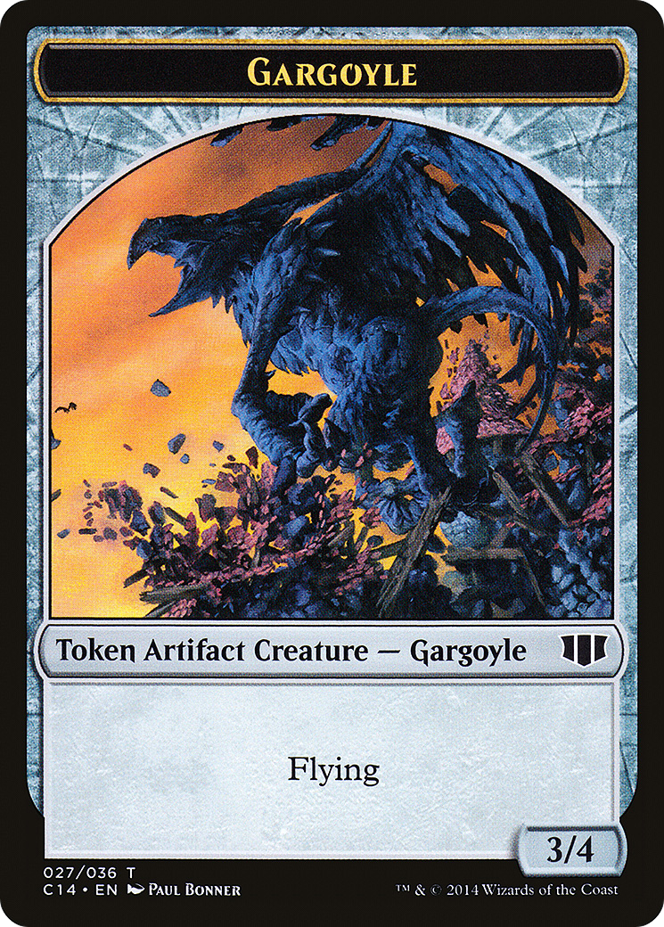Gargoyle (C14-027) - Commander 2014 Tokens