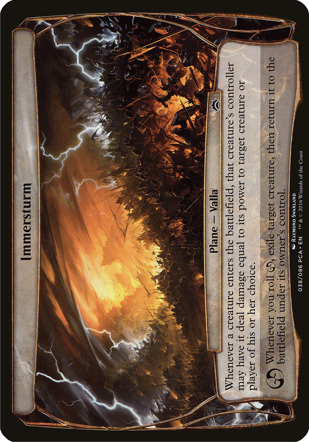 Immersturm (OVER-038) - Planechase Anthology Planes