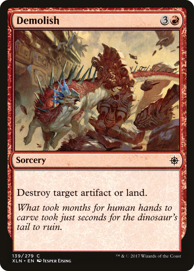 Demolish (XLN-139) - Ixalan Foil