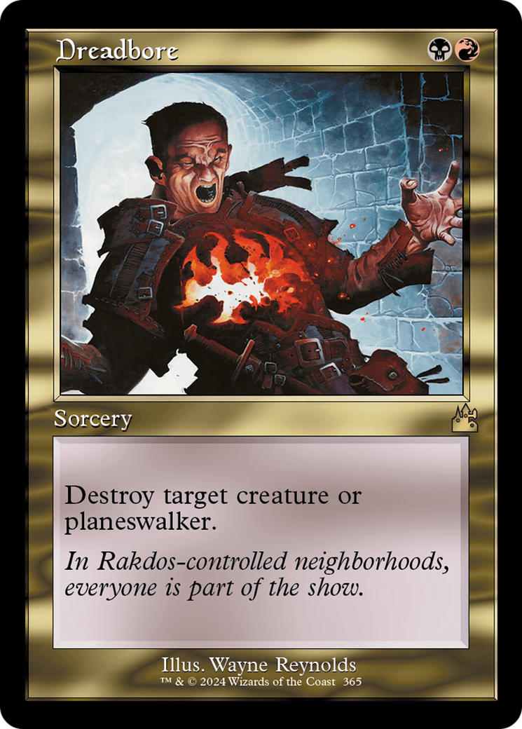 Dreadbore (RVR-365) - Ravnica Remastered Foil