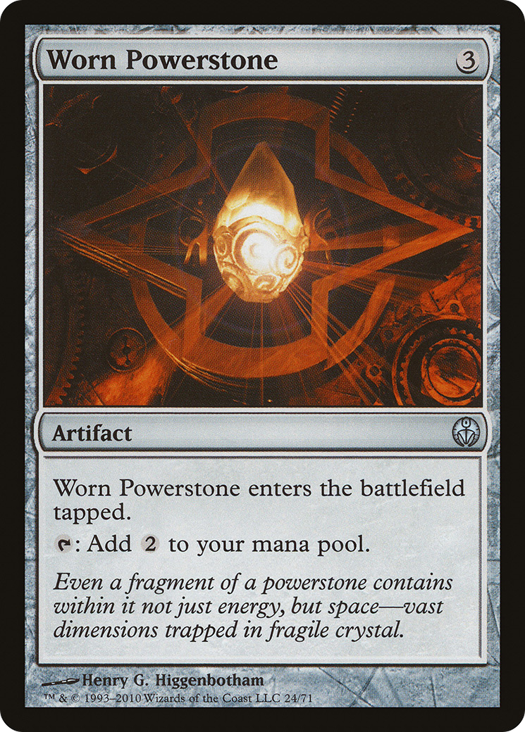 Worn Powerstone (DDE-024) - Duel Decks: Phyrexia vs. the Coalition