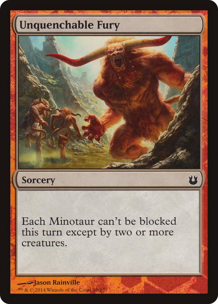 Unquenchable Fury (HERO-010) - Battle the Horde