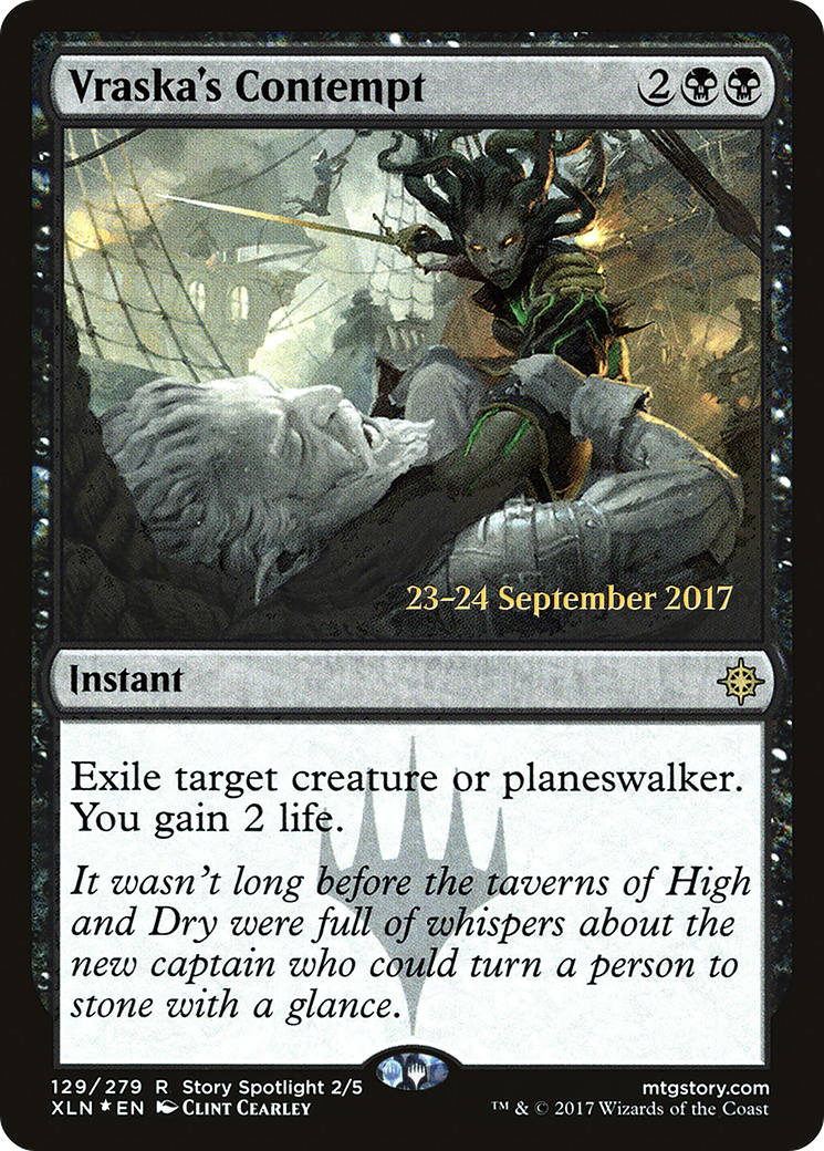 Vraska's Contempt (PRE-129S) - Ixalan Promos Foil