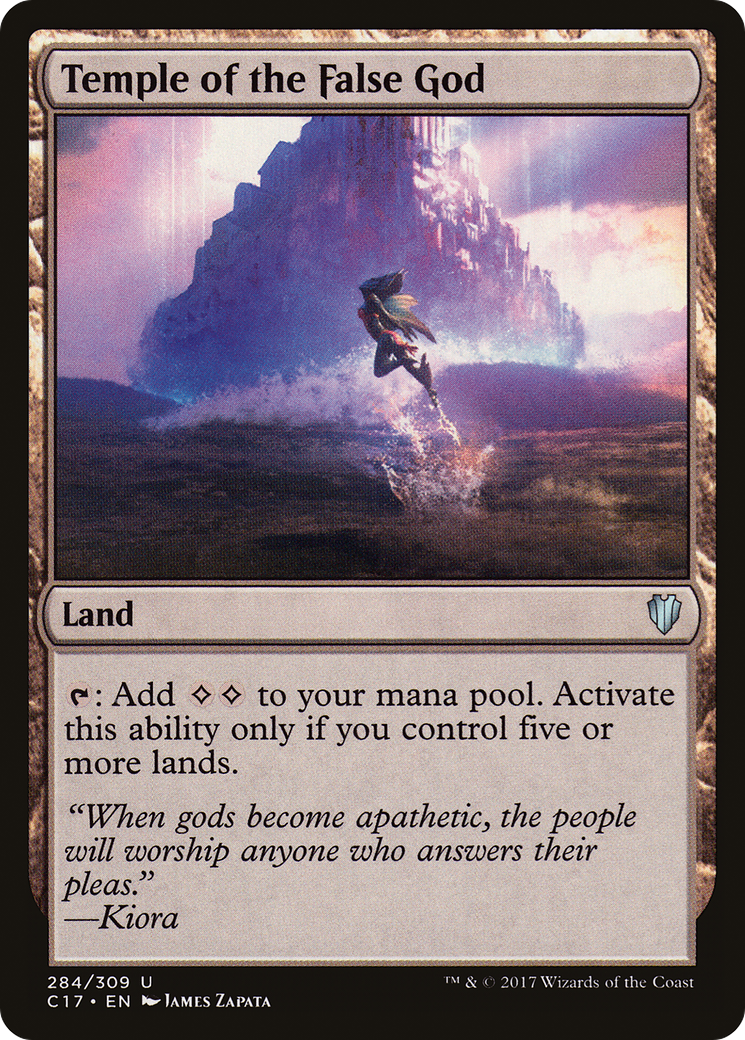 Temple of the False God (C17-284) - Commander 2017