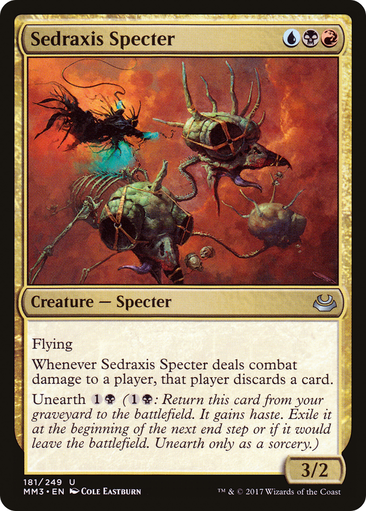 Sedraxis Specter (MM3-181) - Modern Masters 2017 Foil