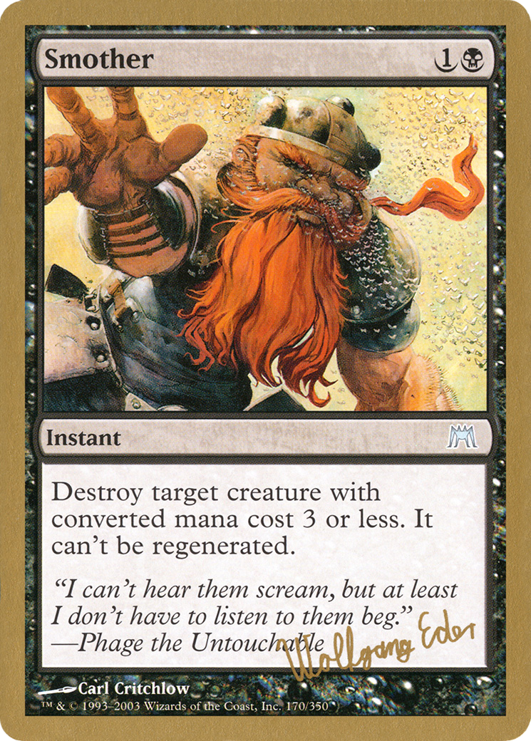 Smother (WCD-WE170) - World Championship Decks 2003