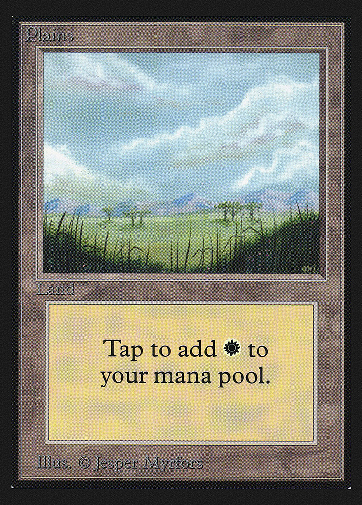 Plains (IED-289) - Intl. Collectors' Edition