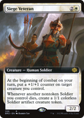 Siege Veteran (BRO-306) - The Brothers' War: (Extended Art)