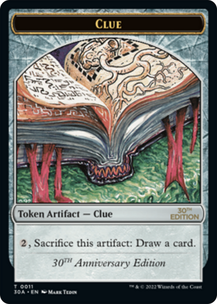 Clue (30A-011) - 30th Anniversary Tokens