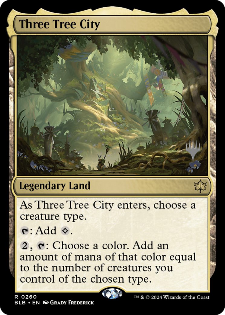 Three Tree City (PPBLB-260) - Bloomburrow Promos