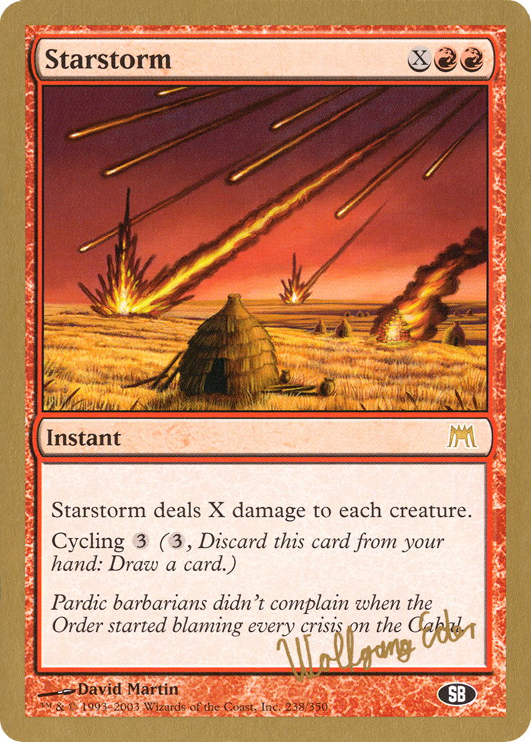 Starstorm (WCD-WE328SB) - World Championship Decks 2003