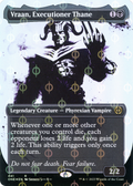 Vraan, Executioner Thane (ONE-441) - Phyrexia: All Will Be One: (Showcase) (Borderless) Foil